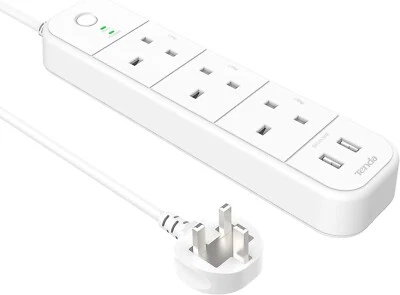 Smart Plug Tenda SP15 Smart Power Strip wifi Plug Alexa & Google, Surge Protect - Image 1 of 4