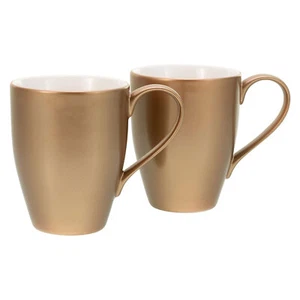 CreaTable 25847 GOLDEN DAYS Bistrotassen Becherset 2-er Set Tassen Kaffeebecher - Bild 1 von 6
