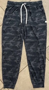 Vuori Damen Performance Jogger Schwarz Grau Camo Heather DreamKnit VW303 Größe M - Bild 1 von 8