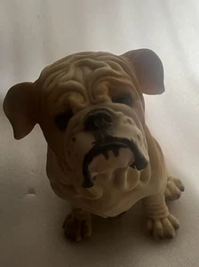 Ca. 10 Zoll große Resin Bulldogge Figur - Bild 1 von 5