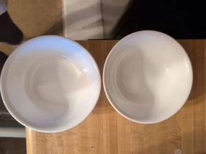 Set of 2 Corelle Vintage Winter Frost White 6 1/4'' Cereal Soup Bowls 6.25" - Picture 1 of 2