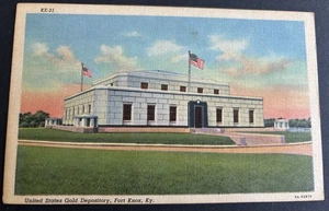 Lot of 7 Fort Knox Postcards, Gold Depository+ Picture Folder of 14 scenes Army - Picture 1 of 8