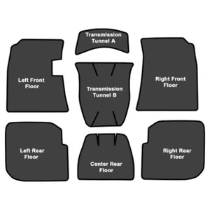 Sound Deadener for 1959-1960 Oldsmobile Super 88 Die Cut EVA Complete 7Pc - Picture 1 of 7