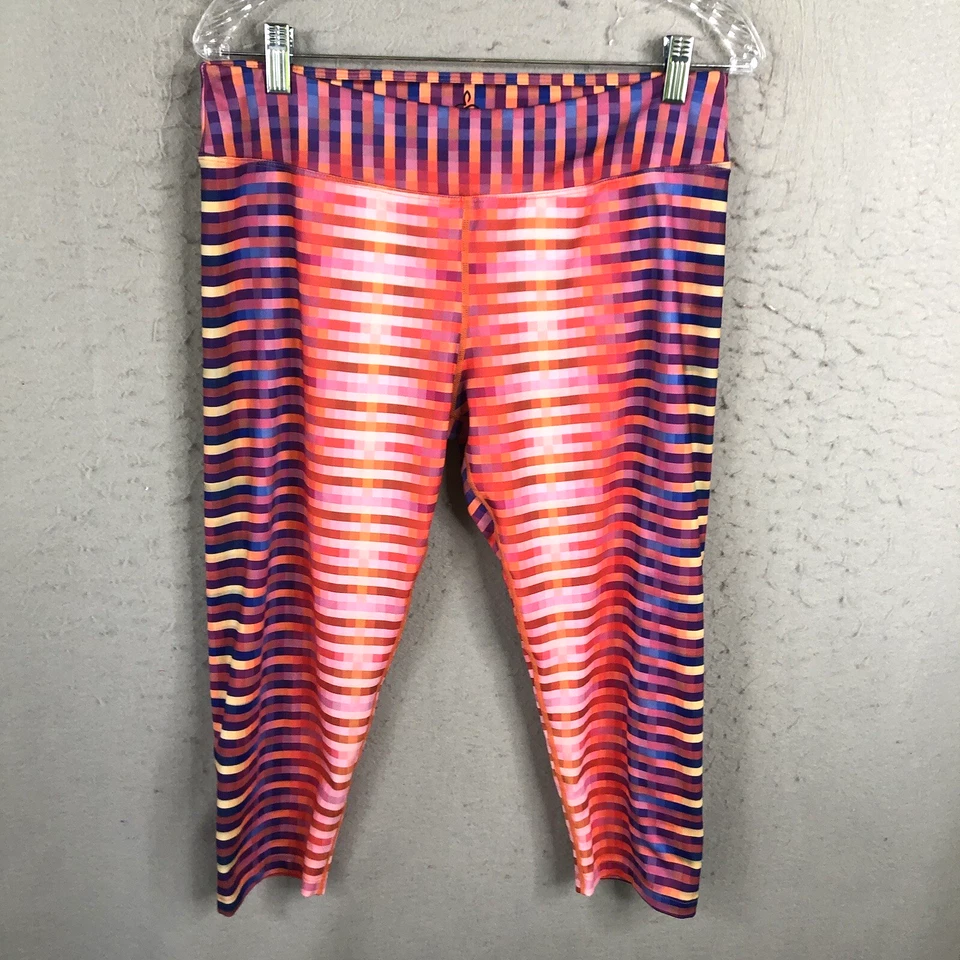 Prana Leggings Womens Extra Large Digi Capri Athleisure Workout Stretch - Image 1 of 4