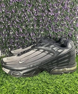 Nike Air Max Plus 3 Correr Para Hombres Talla 14 Negro Gris Lobo Tenis Zapatos CJ9684-002 - Imagen 1 de 18
