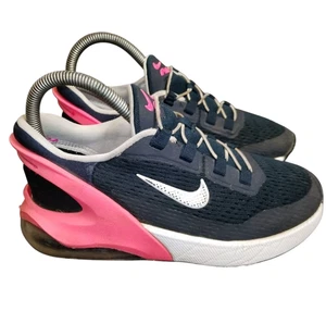 Nike Trainers Kids 1 Air Max 270 GO Dark Obsidian Fierce Pink Low Shoe Sneaker - Picture 1 of 18