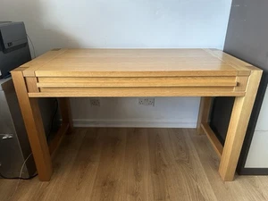 Marks And Spencer Oak Sonoma Desk RRP £699 - Picture 1 of 9