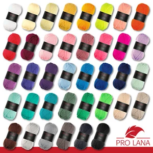 Pro Lana 10 x 50 g Star Stricken Häkeln Wolle Garn weich pflegeleicht 38 Farben - Bild 1 von 39