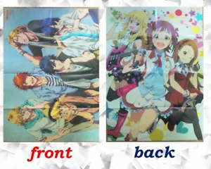 Uta no Prince sama / THE IDOLM@STER grande poster anime giapponese sexy BL Yaoi - Foto 1 di 1