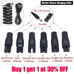 8PCS/set Universal USB charging cable Set for shavers/ trimmers / groomers Cable - Picture 1 of 11