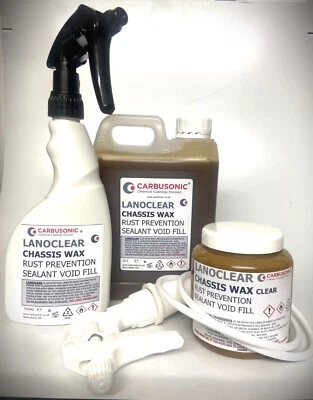 Lanolin Moto Spray grease. Vehicle Underbody and Chassis Care 2lt kits & refills - Image 1 of 4
