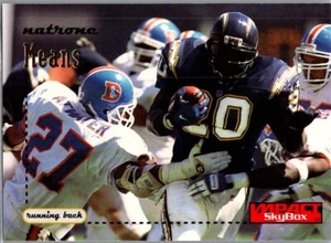 # 125 Natrone Means San Diego Chargers 1996 SkyBox Impact - Picture 1 of 2