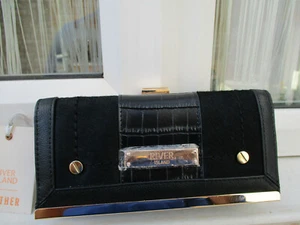 River Island black fashion one size purse NEW WITH TAG! - Picture 1 of 6