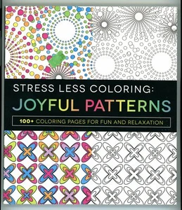 Libro Adams de relajación para adultos patrones alegres menos estrés para colorear 100+ y páginas - Imagen 1 de 12