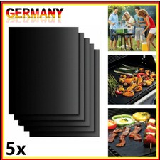 5x Tappetino Grill BBQ GRILL Tappetini Tappetino Grill Grill sottoposto GRILL ACCESSORI Brat Pellicola