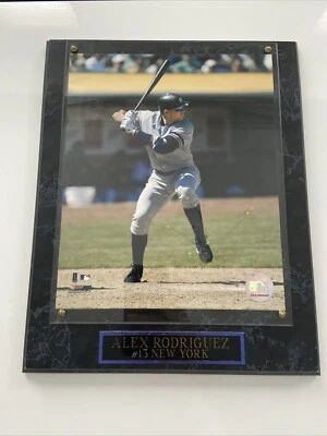 Alex Rodriguez New York Yankees Plaque With 8x10 Photo - Image 1 of 3