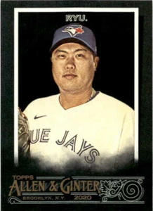 2020 Allen and Ginter X #292 Hyun-Jin Ryu  Toronto Blue Jays - Picture 1 of 2