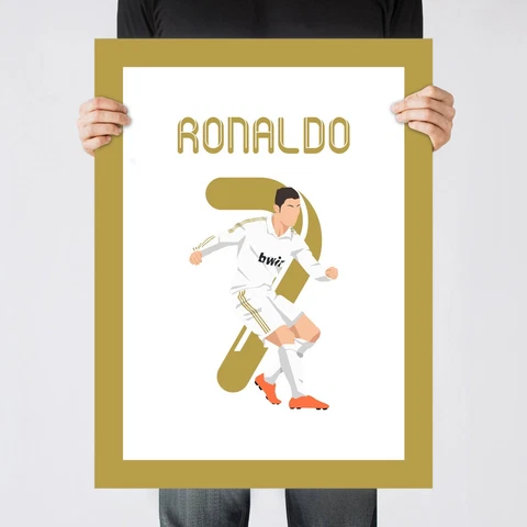 Cristiano Ronaldo Goal 2011-2012 Real Madrid Print/Poster/Wall-Art [Part 2 of 3] Cover