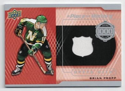 2017-18 Upper Deck A Piece of History 1000 Point Club Jersey #PC-BP Brian Propp - Image 1 of 2