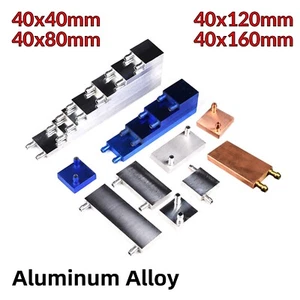 Water Aluminum Cooling Block for Liquid Water Cooler Heat Sink System PC CPU GPU - Afbeelding 1 van 19