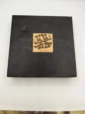 Керамическая японская декоративная суши-тарелка набор 1 тарелка 2 чашки соуса без повреждений - Изображение 1 из 3