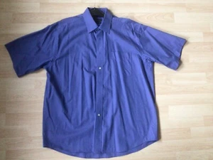 blaues Hemd, Kurzarmhemd, Freizeithemd „barisal“ - Größe 43 - Bild 1 von 2
