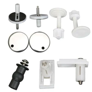 Toilet Lid Screws for Securing The Toilet Seat Onto The Toilet Bowl(2 Pieces ) - Picture 1 of 24