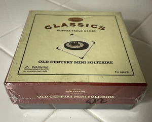 Old Century CLASSICS - Mini Solitaire Coffee Table Game - New Sealed - Picture 1 of 6