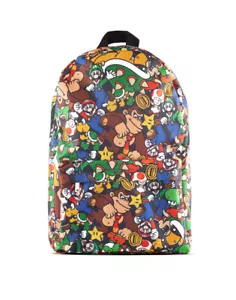 Difuzed Nintendo Backpack - Super Mario Characters Backpack Bag Luigi Toad - Bild 1 von 2