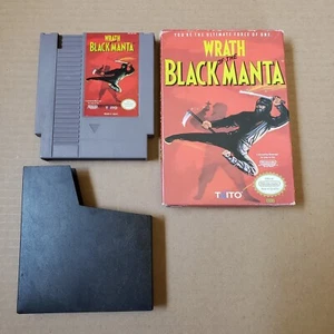 Vintage NES Spiel Wrath Of The Black Manta mit Box Hülle getestet funktioniert Nintendo - Bild 1 von 13