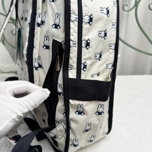 TripLeSportsac Miffy Rucksack with Tag Large Capacity White TripLeSportsac - Picture 1 of 5