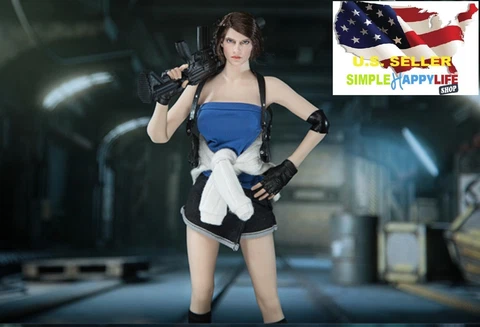 1/6 Resident Evil Jill Valentine head clothes for 12" figure phicen Z004B ❶USA❶ Cover