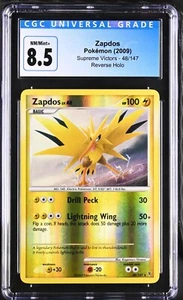 CGC 8.5 Zapdos 48/147 Supreme Victors Reverse Holo Rare Pokemon Card - Picture 1 of 2