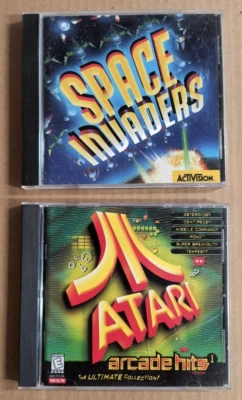 Atari Arcade Hits & Activision Space Invaders PC CD ROMs WIN 95/98 - Image 1 of 3