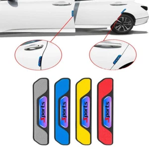 4PCS Car Door Edge Protection Bumper Strip Anti-crash Scratch Crash Accessories - Foto 1 di 17