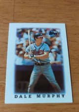1988 Topps Baseball Major League Leaders Mini Dale Murphy Atlanta Braves #41