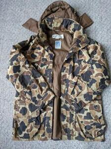 vintage COLUMBIA camouflage PARKA camouflage hunting LT jacket FROGSKIN omnitech