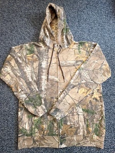 Camo Hoodie Russell Outdoors Camouflage Hunting Size Medium - Picture 1 of 9
