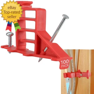 Multi Kabel Heftklammern für Romex Clips Kunststoff Elektrisch Draht Stapler Sichert Ro - Bild 1 von 2