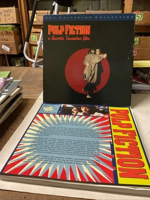 Pulp Fiction (Criterion Collection) Laserdisc LD 4-Disc Set Tarantino - Image 1 of 4