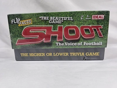 Flip Facts Shoot Football Trivia Card Game by IDEAL Brand New Sealed - Image 1 of 2