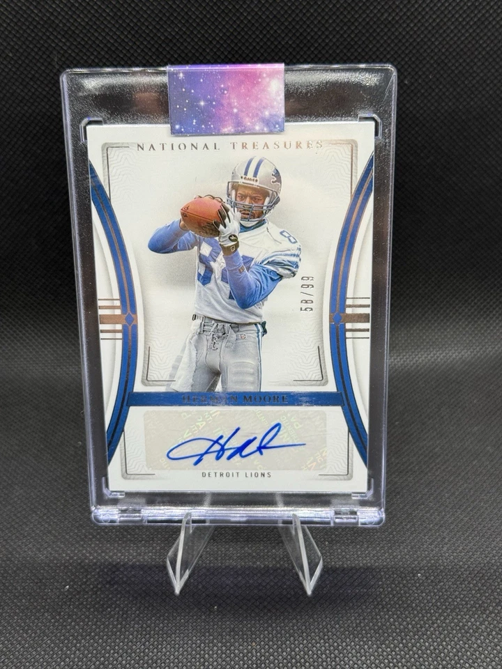 2023 Panini National Treasures - Signatures Herman Moore #SIG-HME /99 (AU) - Image 1 of 1