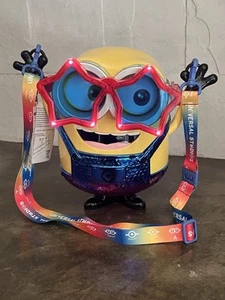 Minion Popcorn Eimer Universal Studios Light Up NEU NICHT POPCORN GEFÜLLT. - Bild 1 von 11