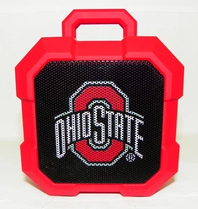 NCAA Ohio State Buckeyes Speaker Wireless Bluetooth Shockbox LED Light Portable - Picture 1 of 7