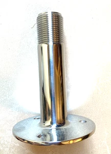 Seachoice Antenna Base Stainless 19581 3" diam base std 1"-14 threads NO PACKING - Picture 1 of 2