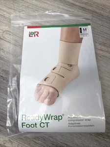 NEU L & R Ready Wrap - Fuß - verstellbarer Kompressionswickel - Medium - linker Fuß - Bild 1 von 3