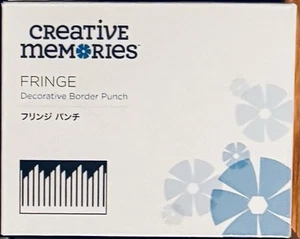 Creative Memories FRINGE Decorative Border Punch - Rare NLA - Picture 1 of 1