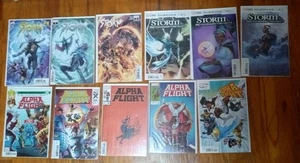 MARVEL COMICS KONVOLUT: X-MEN Lot - 16 COMICS! Storm, Alpha Flight, Captain Marvel  - Bild 1 von 3