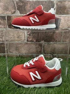 New Balance 515 Baby Schuhe Kinder Kleinkind First Trainer Originalverpackt Größe 5 Rot Weiß - Bild 1 von 12