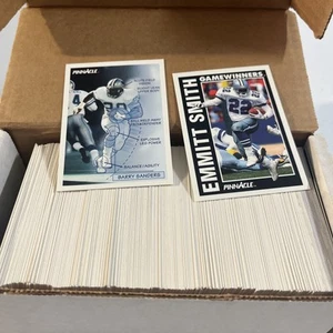Juego completo de 415 cartas de fútbol americano Pinnacle NFL 1991 (1-415) - Imagen 1 de 6